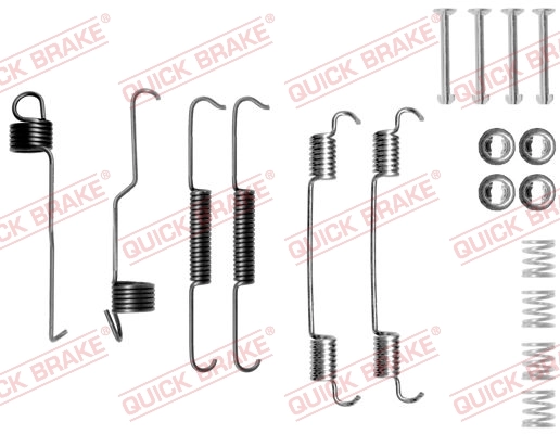 Accessory Kit, brake shoes